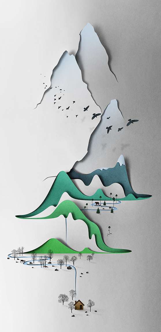 Vertical landscape by Eiko Ojala | Posted by CJWHO.com